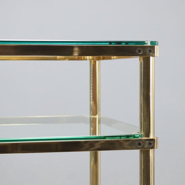 Glass Display Stand, 1980s For Sale - Image 5 of 10