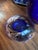 1970s Pair of Blue Glass Paperweights For Sale - Image 10 of 12