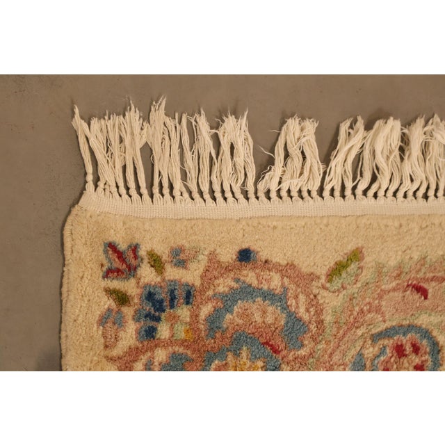 Kirmin Pattern Large Hand Tied 11' x 18' Fringed Area Rug For Sale - Image 9 of 18