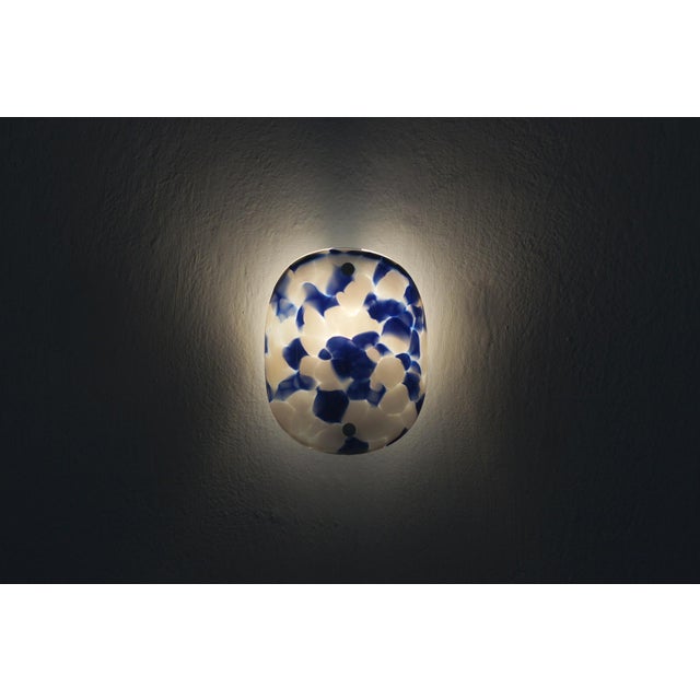 Scandinavian Glass Wall Lamp from El Light For Sale - Image 5 of 7