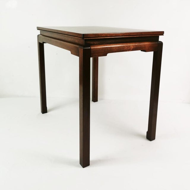 Mid-Century Mahogany Coffee Table, Denmark, 1970s For Sale - Image 4 of 15