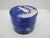 Early 20th Century Mary Gregory Cobalt Blue Glass Enamel Painted Girl With Flower Round Trinket Box For Sale - Image 5 of 14