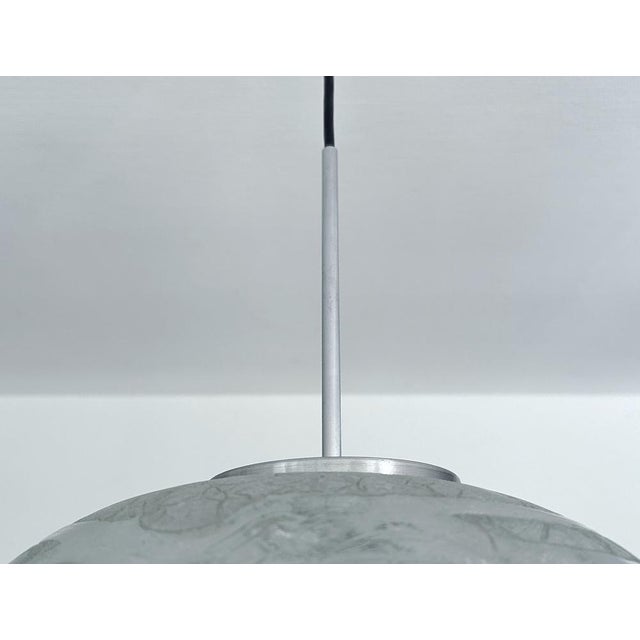 Vintage Murano Glass Pendant Light from Doria, 1970s For Sale - Image 14 of 17