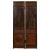 Early 20th Century Chinese Brown & Red Two-Panel Screen with Calligraphy For Sale - Image 13 of 13