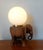 1950s Vintage Elephant and Opaline Table Lamp, 1940s For Sale - Image 5 of 13