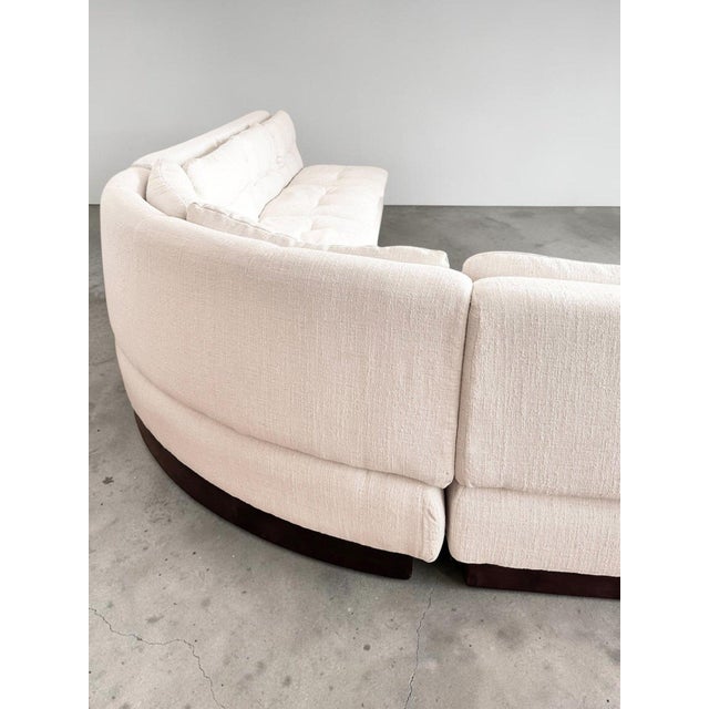 Modular Sofa in Ecru Bouclé Linen from Saporiti Italia, 1970 For Sale - Image 12 of 14