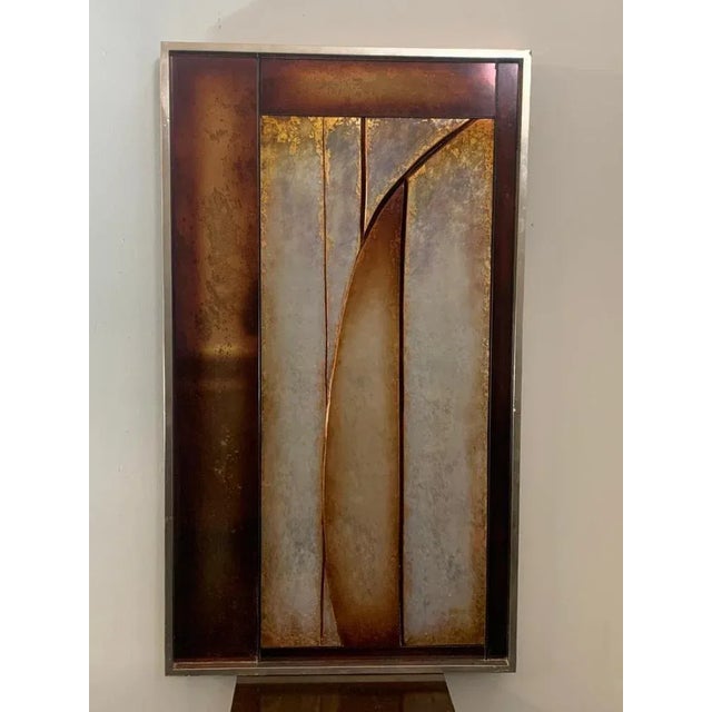 Resin Carved Panel, 1980s, Wood & Resin For Sale - Image 12 of 12