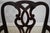 1950s Set of 8 Baker Chippendale Mahogany Dining Room Chairs For Sale - Image 5 of 18