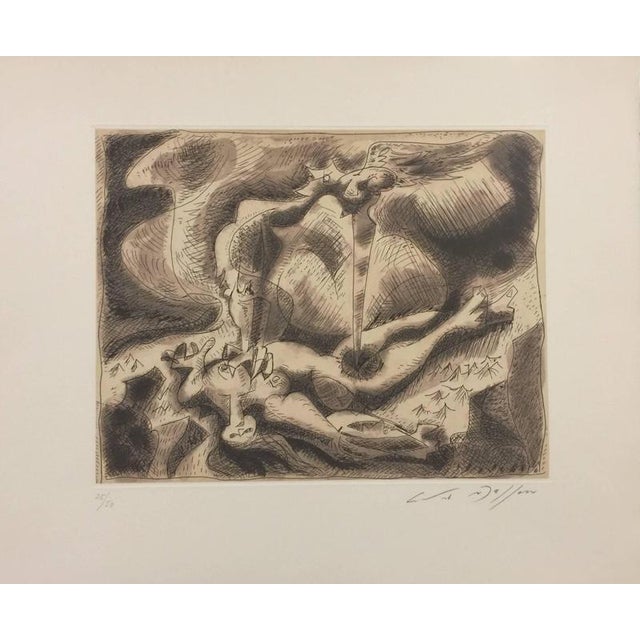 André Masson, Andromeda, Edition of 50, 1960s, Etching For Sale