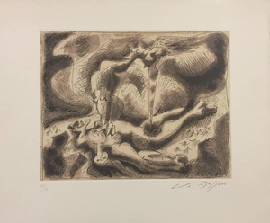 André Masson, Andromeda, Edition of 50, 1960s, Etching