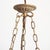 Antique Arts & Crafts Brass Church Sanctuary Pendant Light from Holophane, 1890s For Sale - Image 4 of 9