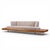 Mid-Century Modern Adrian Pearsall for Craft Associates 2006-S Mid Century Walnut Sofa For Sale - Image 3 of 9