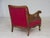 Wood Danish Armchair in Velour and Ash, 1930s For Sale - Image 7 of 18