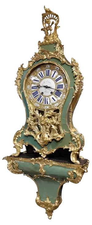18th Century Clock by Gille L'aine / A Paris