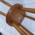Shabby Chic 1980s Cottagecore Oak Stool Highback Artisan Crafted Country Oak For Sale - Image 3 of 10
