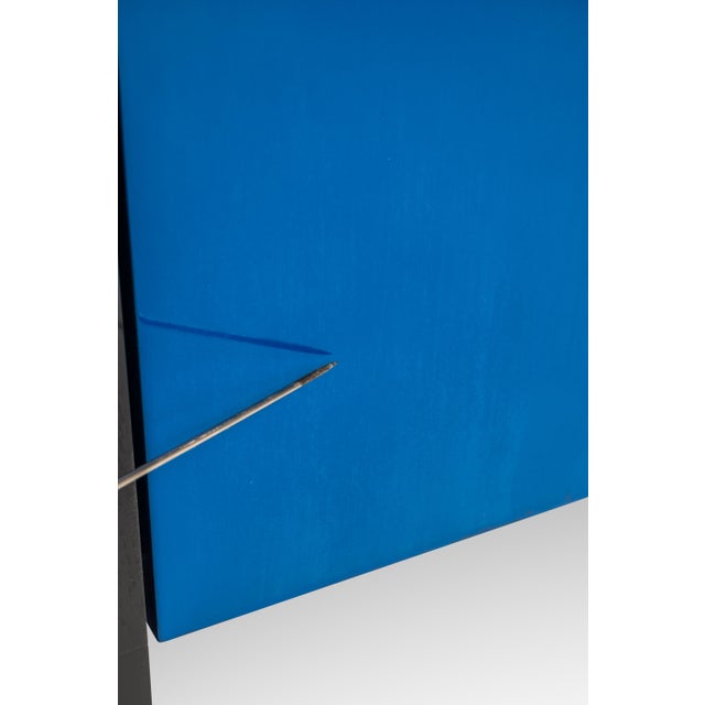 Restored Mid-Century Modern Sled-Based Credenza a Fusion of Inspiration After George Nelson and Finn Juhl, Usa, C. 1960s For Sale - Image 18 of 18
