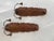 Brown Pair of Large 19th Century , Finely Carved Acanthus Leaf Sconces For Sale - Image 8 of 8