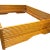 Mid-Century Modern Restored Mid-Century Stacked Rattan Bed Full Sized Bed Frame For Sale - Image 3 of 6