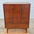 Mid 20th Century Modern Sculpted Walnut 5-Drawer Highboy Tall Boy Dresser Chest of Drawers For Sale - Image 11 of 11