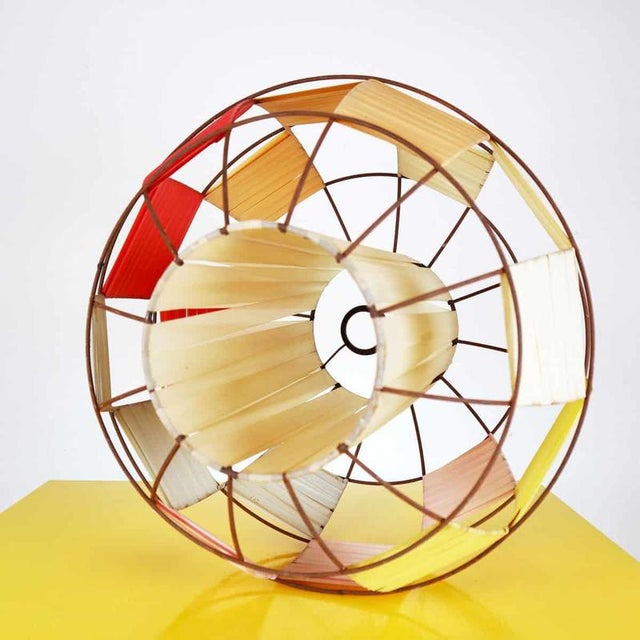 Vintage Lampshade in Metal and Plastic, 1970s For Sale - Image 9 of 11