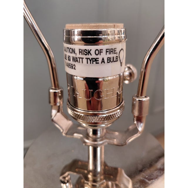 Vaughan Vaughan "Messina" Silvered Glass Table Lamp – Model tg0085.ni.us For Sale - Image 4 of 7