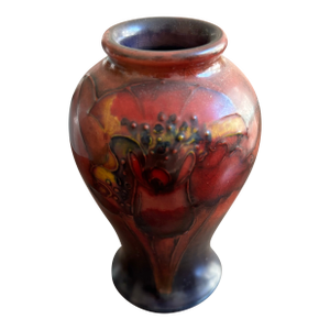 William Moorcroft Miniature Pomegranate Pattern Vase