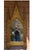 18th C Style Italian Cathedral Form Giltwood Mirror - 1 of 2 Available.
