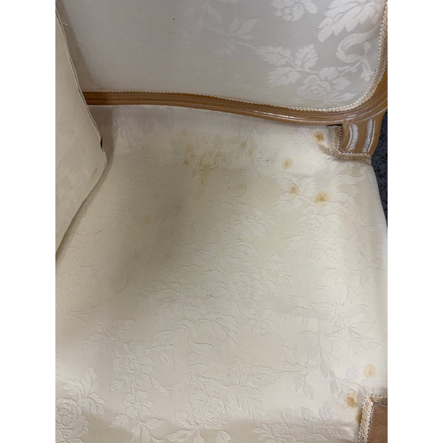 Sofa in S.r.l. Vintage Italian Louis XV Style Fauteuil Armchairs, Pair For Sale - Image 12 of 12