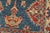 Kazak Rug 2’1” X 3’5” Blue Wool Tribal Hand-Knotted Oriental Carpet For Sale - Image 4 of 9