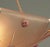 1930s 1930s Art Deco Peach Glass French Lighting Bowl Chandelier With Original Pink Cordelier For Sale - Image 5 of 6