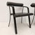 Vintage Black Armchairs with Armrests, 1980s, Set of 4 For Sale - Image 11 of 18