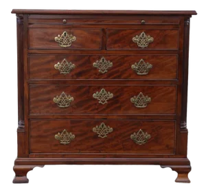 Antique Late 18th Century Georgian Mahogany Batchelors Chest of Drawers
