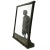 Vintage Zinc Statue of a Flemish Lady Who is Window Shopping at UNIC Supermarket For Sale - Image 11 of 11