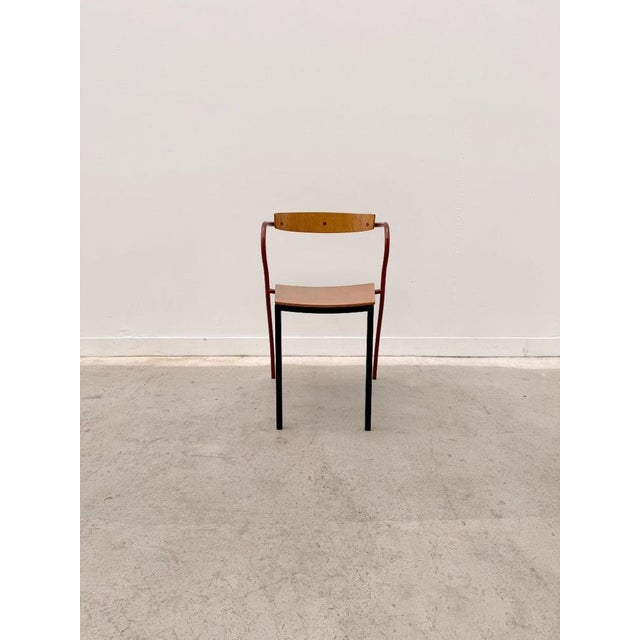Rio Chair in Wood and Metal by Pascal Mourgue, 1991 For Sale - Image 4 of 10