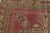 Textile Tabriz Rug 9’1” X 12’4” Red Wool Vintage Distressed Hand-Knotted Carpet For Sale - Image 7 of 15