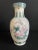 Chinoiserie Late 20th Century Vintage Porcelain Chinoiserie Vase With Parakeets and Cherry Blossoms For Sale - Image 3 of 6