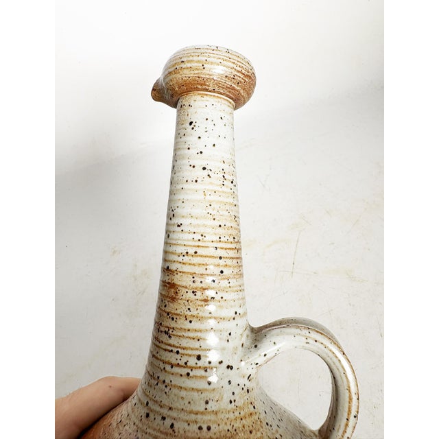 Vintage French Ceramic Vase from Le Marais, 1950 For Sale - Image 12 of 13