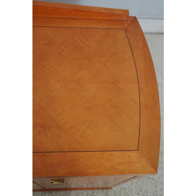 Hickory White Genesis Collection Satinwood Biedermier Server For Sale - Image 15 of 18