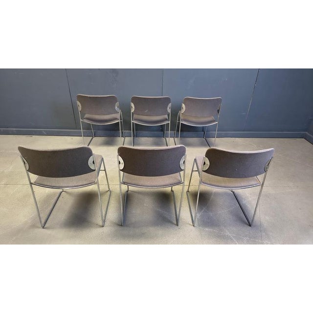 1970s 40/4 Chairs by David Rowland for Seid International, 1970s, Set of 6 For Sale - Image 5 of 12