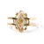 Haus of Brilliance 14K Yellow Gold 15x15 MM Marquise Cut Yellow Topaz and Diamond Accent Statement Cocktail Ring For Sale - Image 4 of 6