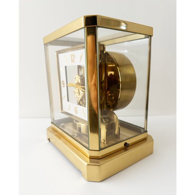 Jaeger-LeCoultre 1980s Jaeger-LeCoultre Atmos Mantel Clock For Sale - Image 4 of 7