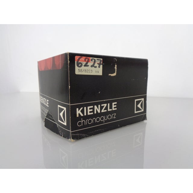 Chronoquarz Table Clock by Kienzle Design for Kienzle International, Germany, 1960s For Sale - Image 17 of 18