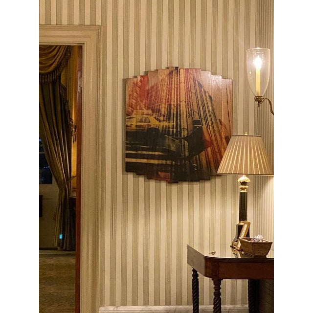 Hugo Garcia-Urrutia, Rays of City Light, Photograph on Maple Wood, 2024 For Sale - Image 10 of 12