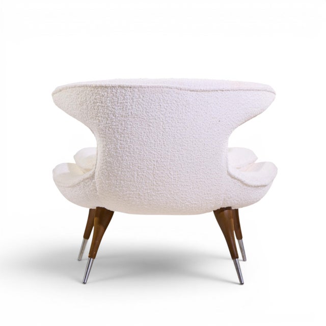 Karpen of California Mid Century Horn Chair For Sale In Chicago - Image 6 of 9