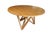 Contemporary Ralph Lauren Geometric Modern Round Ash Lauren Studio Dining Breakfast Table 68" For Sale - Image 3 of 12