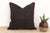 1960s Shyama Black Dotted Ahir Handloom Pillow For Sale - Image 5 of 5