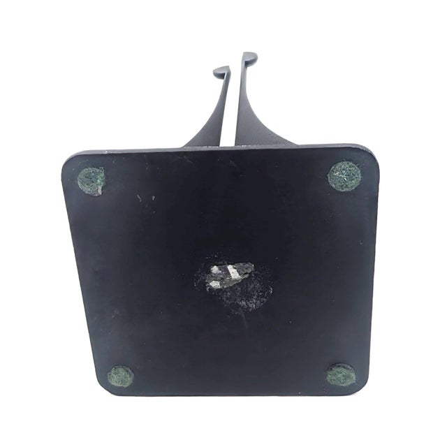 1960s Danish Modern "Nearness" Cast Iron Sculpture by Winckler For Sale - Image 11 of 11