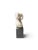 Signed Alain Prevost Modernist Abstract Carved Stone Sculpture on Black Stone Base For Sale - Image 4 of 7