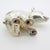 Vintage Italian Sterling Silver 925 and Purple Enameled Bear Cub Miniature from Ottaviani, Rome, 1980s For Sale - Image 9 of 15