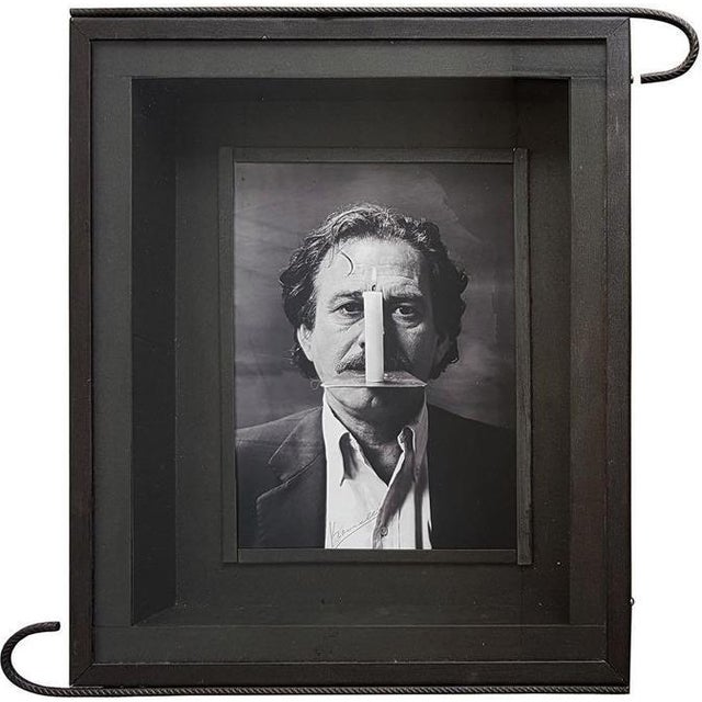 Claudio Abate, Black and White Photograph Signed by Jannis Kounellis, 1980s, Photograh For Sale - Image 4 of 4